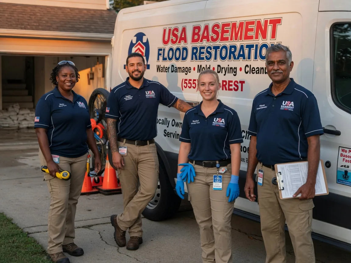 Basement Flood Cleanup company in Leopolis, WI